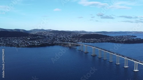 hobart from above