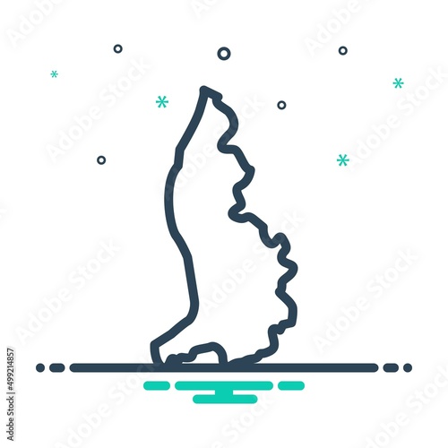 Mix icon for liechtenstein