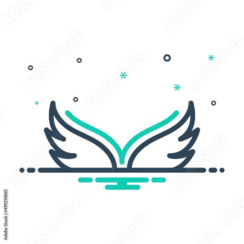 Mix icon for wings