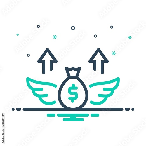 Mix icon for inflation