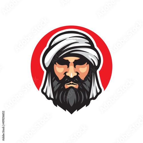ARABIAN KNIGHT SPORT MASCOT LOGO