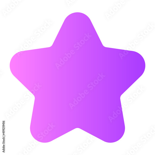 star gradient icon