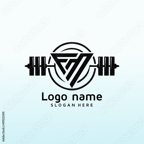 Design a Modern Personal Trainer Logo FM