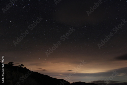 starry night sky © 宗賢