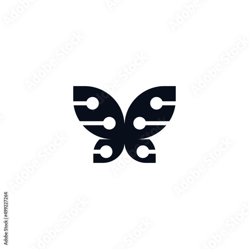 abstract butterfly vector