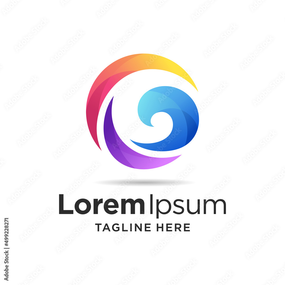 Colorful letter g logo design Colorful letter g logo design