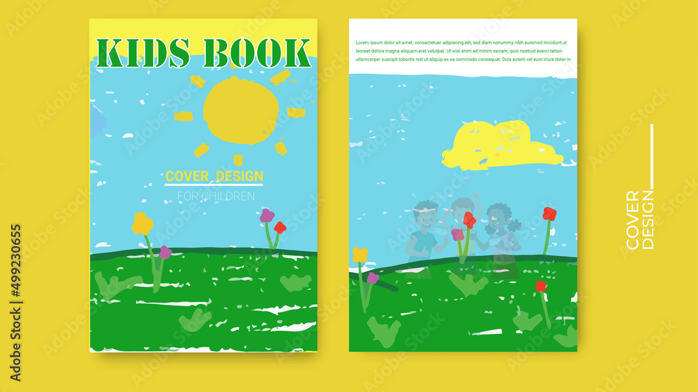 Children Book Cover Design 