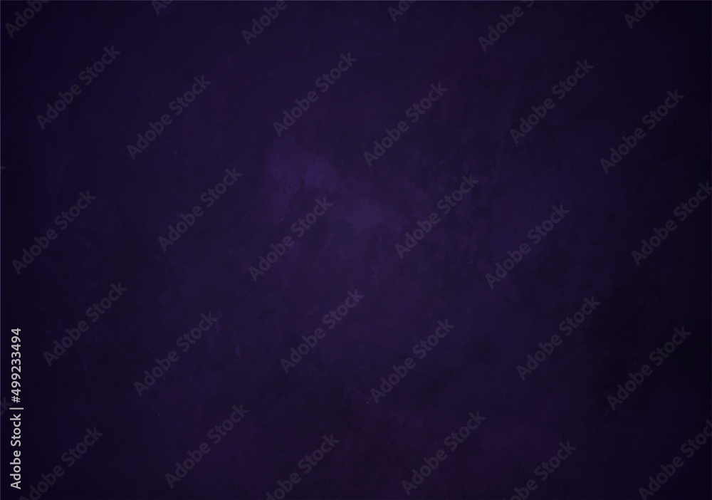 Abstract Grungy old Dark Purple background Vector with old distressed vintage grunge texture. with space for text. Fit for basis for banners