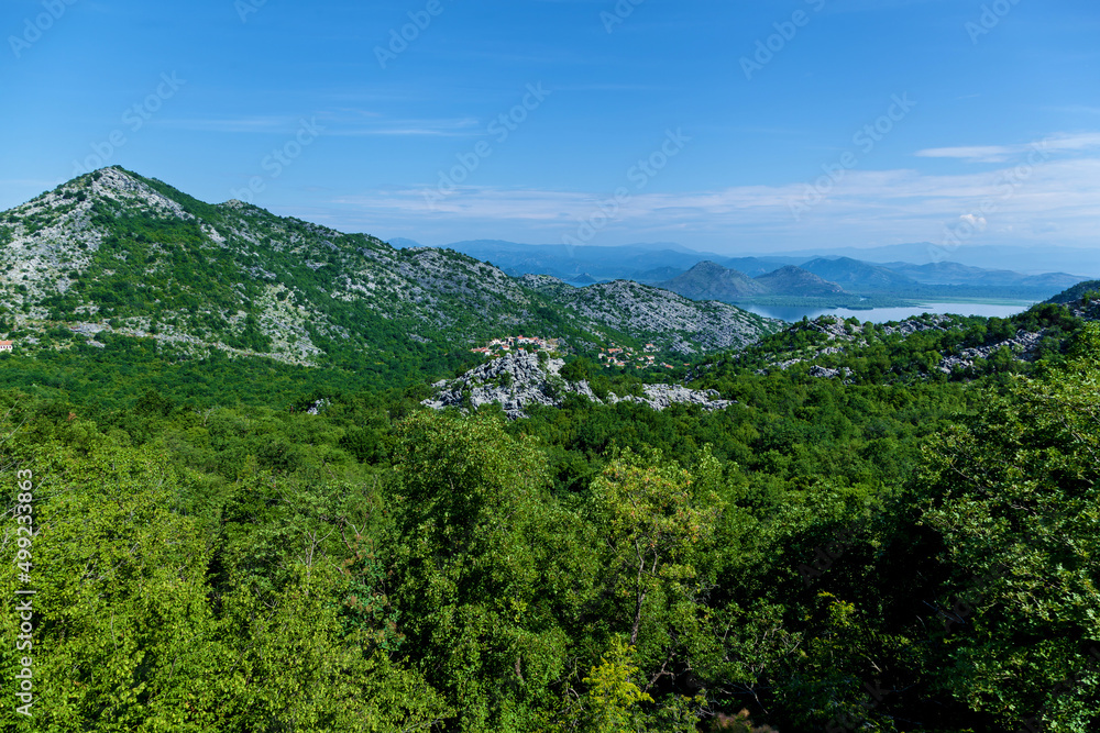 Beautiful sea landscapes in Montenegro