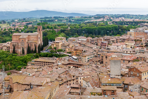Attractions of the medieval city of Siena