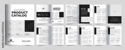 Product catalogue Template or Product catalog Design photo