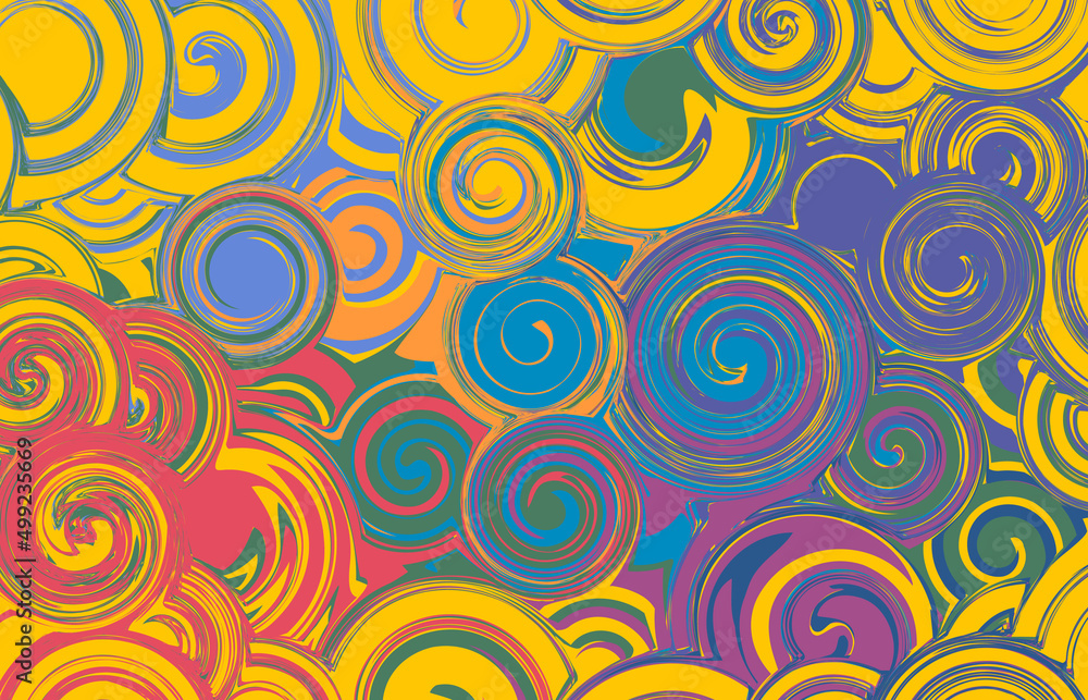 background with circles