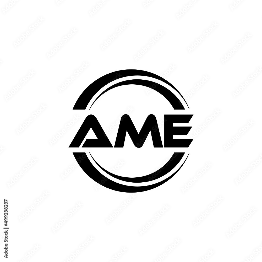 AME letter logo design with white background in illustrator, vector logo modern alphabet font overlap style. calligraphy designs for logo, Poster, Invitation, etc. AME letter logo design with white background in illustrator, vector logo modern alphabet font overlap style. calligraphy designs for logo, Poster, Invitation, etc.