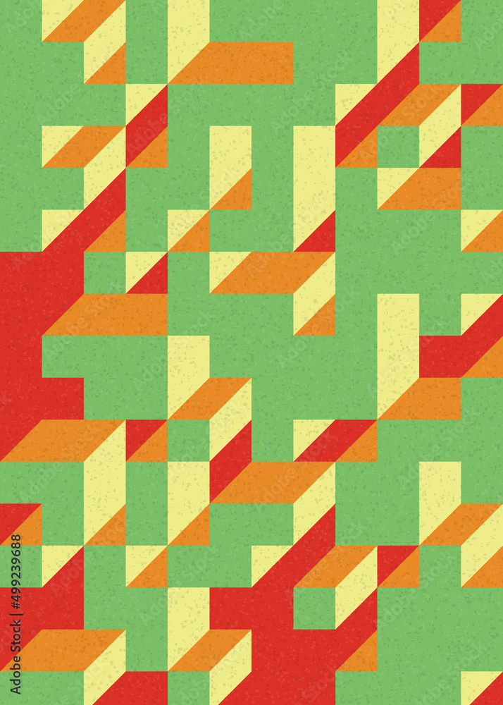 Implementation of Edward Zajec’s “Il Cubo” from 1971. Essentially a Truchet tile set of 8 tiles and rules for placement art illustration Implementation of Edward Zajec’s “Il Cubo” from 1971. Essentially a Truchet tile set of 8 tiles and rules for placement art illustration