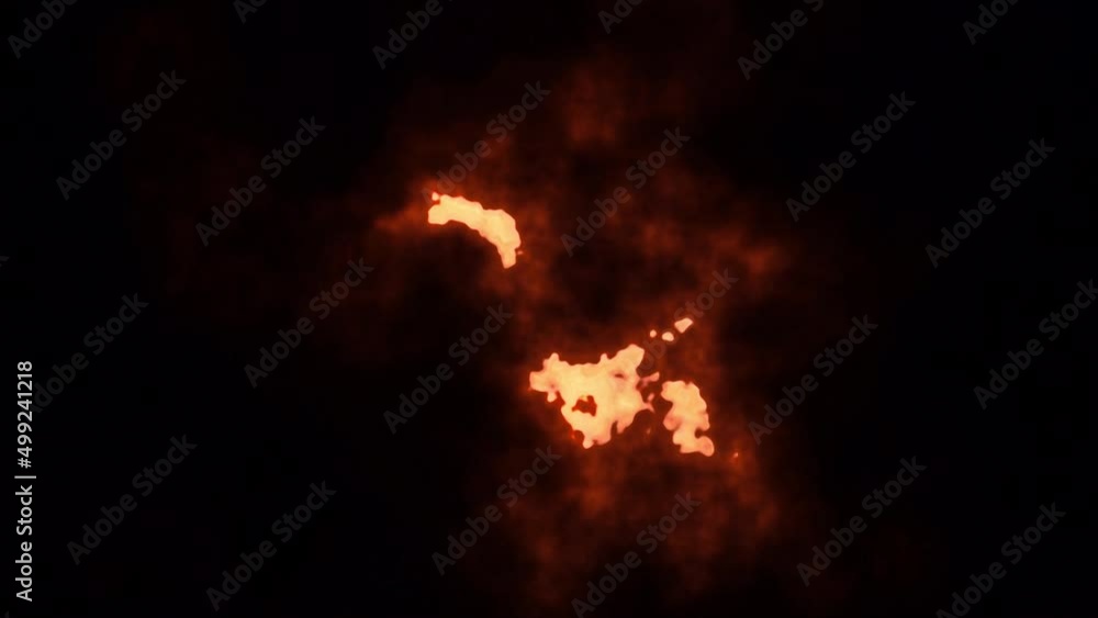 Abstract electromagnetic storm, solar flare Abstract electromagnetic storm, solar flare