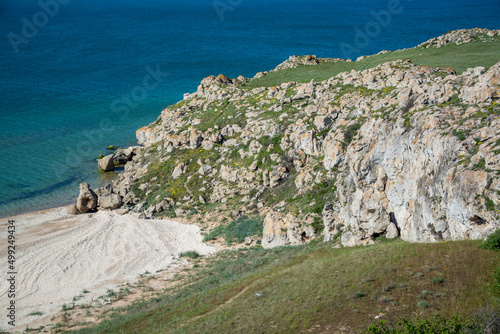 view from the sea