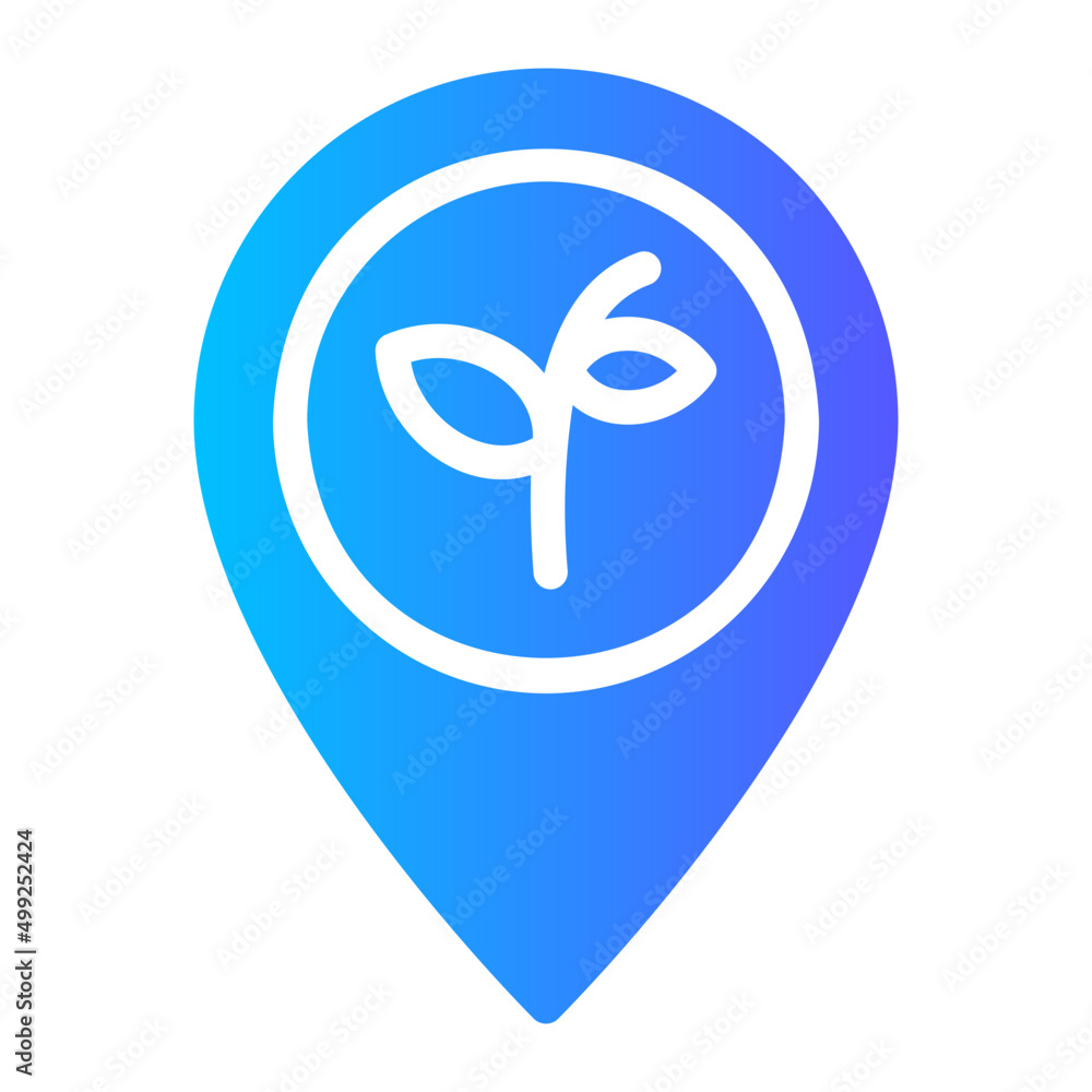 localization gradient icon localization gradient icon