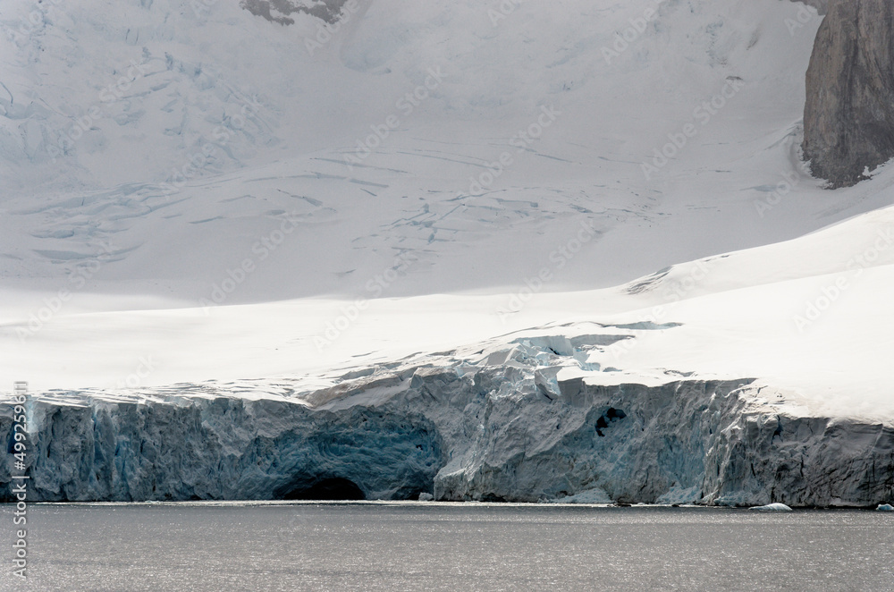 Coastline of Antarctica - Global Warming - Ice Formations Coastline of Antarctica - Global Warming - Ice Formations