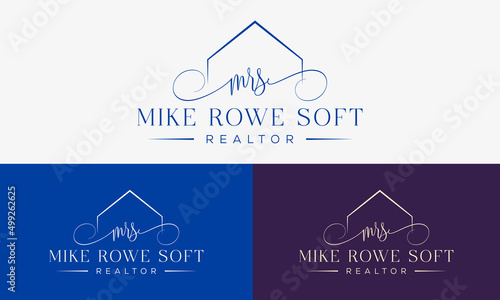 Building and Construction real estate logo design 