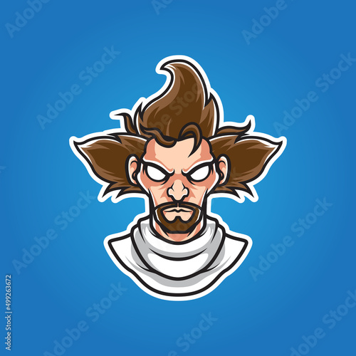THE PROFESSOR SPORT MASCOT LOGO