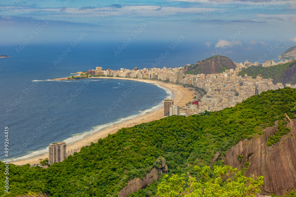 Rio de Janeiro - Brasilien - von Zuckerhut aus gesehen Rio de Janeiro - Brasilien - von Zuckerhut aus gesehen