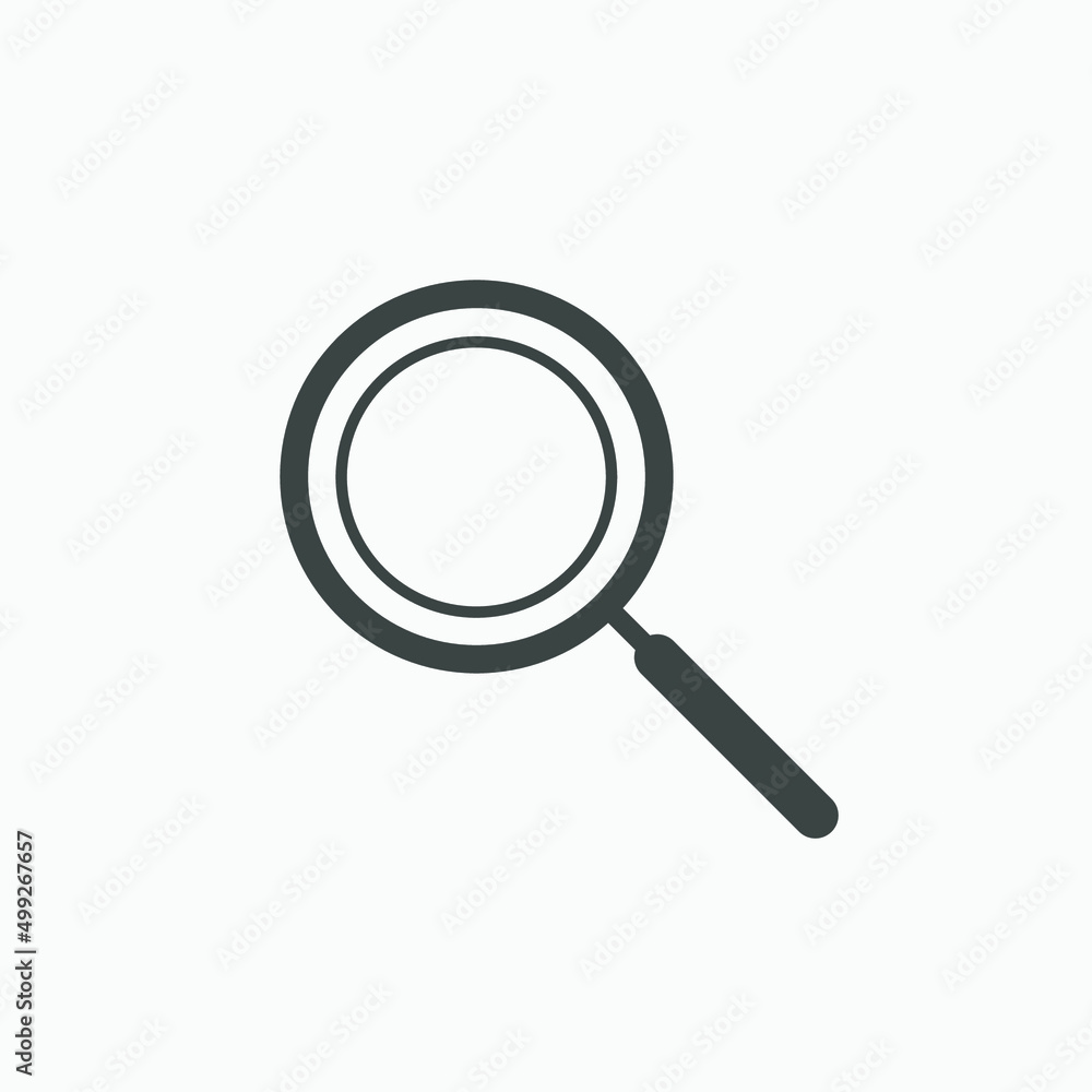 Magnifying glass icon vector symbol isolated. search, find, glass, lens, magnifier, loupe, zoom symbol Magnifying glass icon vector symbol isolated. search, find, glass, lens, magnifier, loupe, zoom symbol
