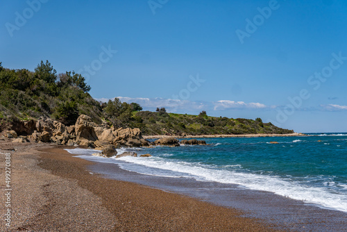 Cyprus - Amazing coastline photographed at sunny summer time