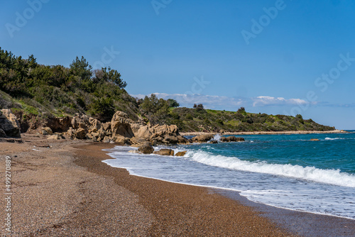 Cyprus - Amazing coastline photographed at sunny summer time