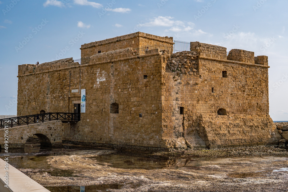 Amazing view of the Paphos Castle (Paphos, Cyprus)