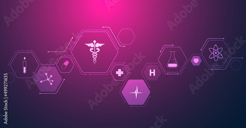 icone, medicina, salute, sanità
