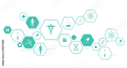 icone, medicina, salute, sanità