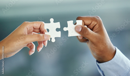 Quadro su tela Putting the pieces together