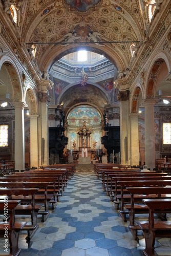 Canvas basilica san vittore di varese, italia, san vittore basilica of varese, italy