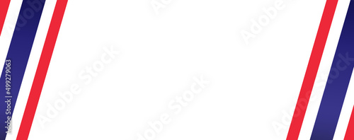 Corner waving  Thailand flag  isolated  on png or transparent background,Symbol of Thailand,template for banner,card,advertising ,promote,and business matching country poster, vector illustration