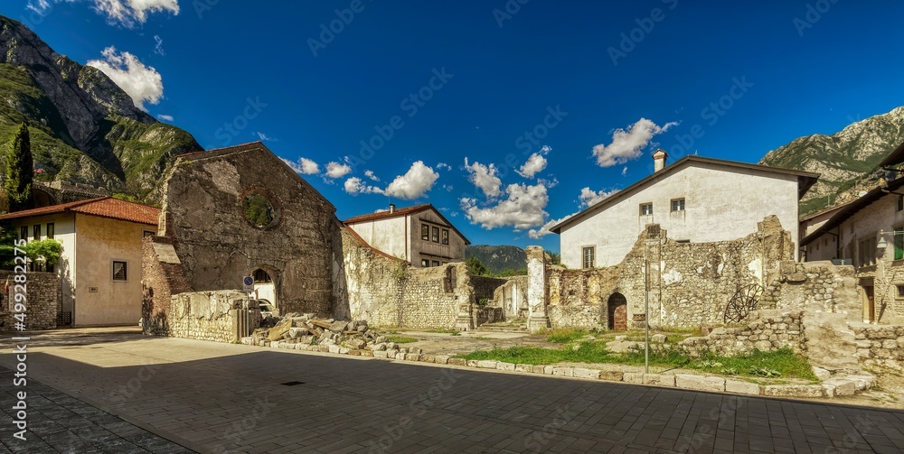 Medieval architecture northern Italy