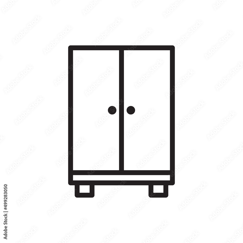 wardrobe icon new vector property wardrobe icon new vector property