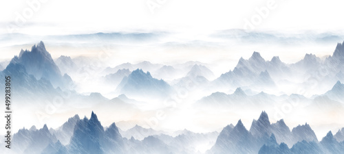 Wallpaper Mural sunrise over the mountains Torontodigital.ca