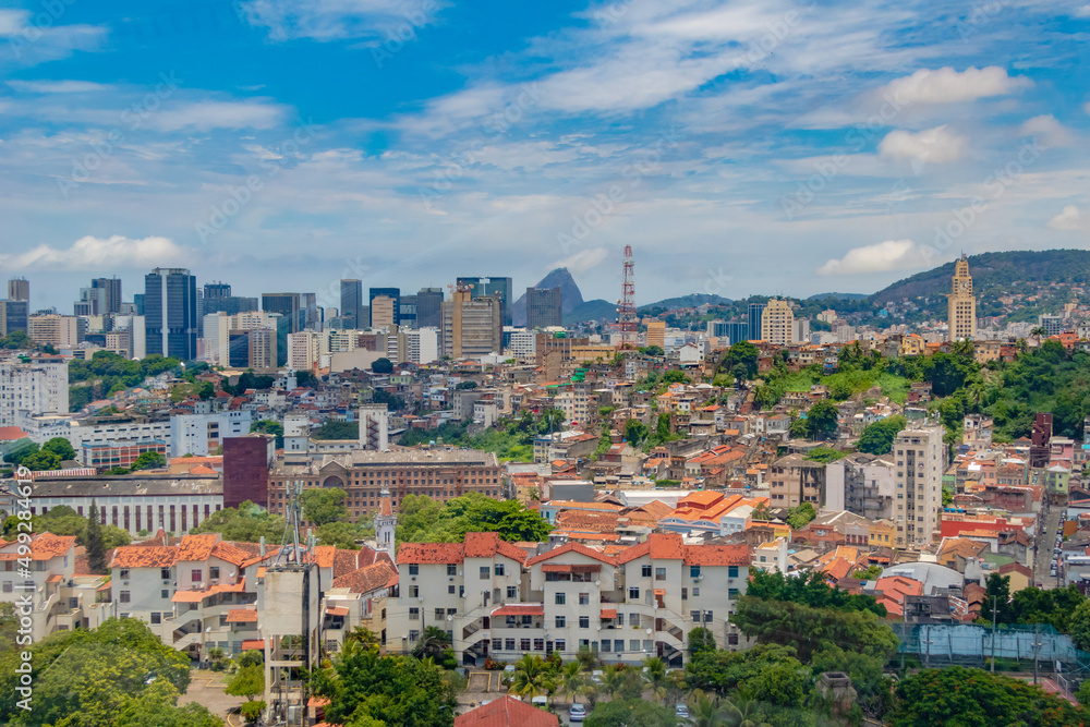 Blick auf Rio de Janeiro aus dem Riesenrad Rio Star im Hafen - Brasilien