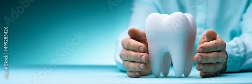 Fototapeta Naklejka Na Ścianę i Meble -  Dental Tooth Insurance