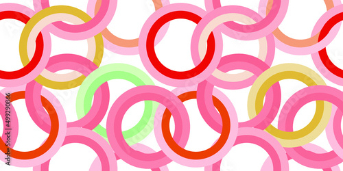 circle pattern seamless, Design for fabric, curtain, background, carpet, wallpaper, clothing, wrapping, Batik, fabric, Vector illustration