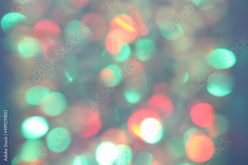 abstract texture multicolored sequins with bokeh effect