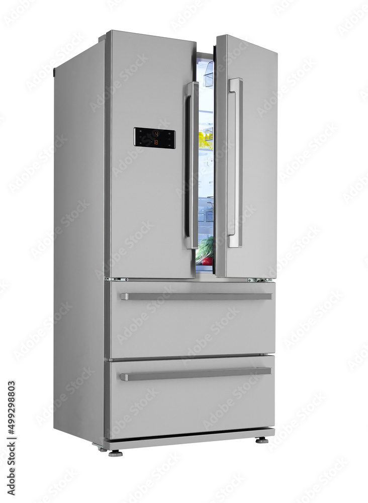 Open door refrigerator, freezer Open door refrigerator, freezer