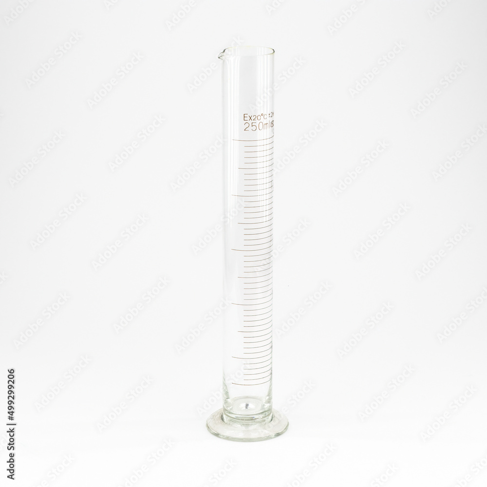 Glass measuring cylinder 250 ml Glass measuring cylinder 250 ml