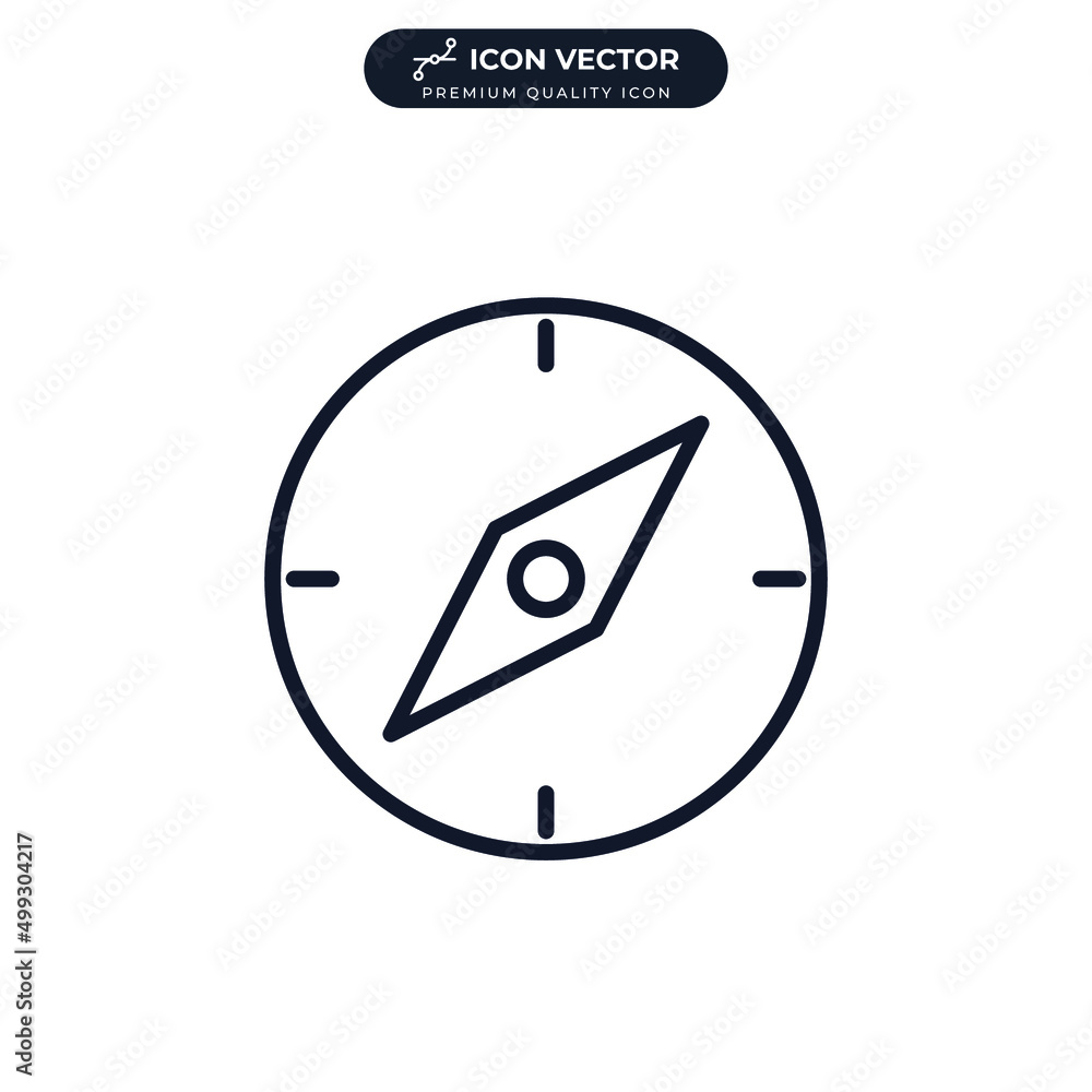 compass icon symbol template for graphic and web design collection logo vector illustration compass icon symbol template for graphic and web design collection logo vector illustration