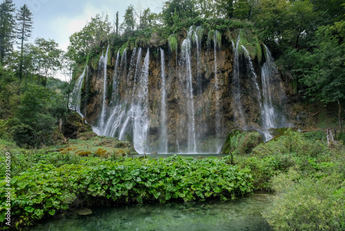 Waterfall in Plitvice National Park