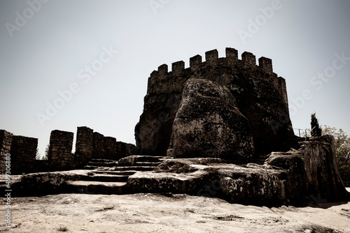 the castle top (Castelejo) inside the castle wall of Penela town, district of Coimbra, province of Beira Litoral, Portugal photo