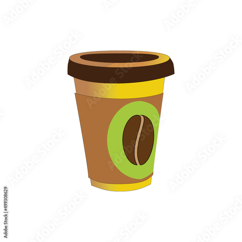 plastic cup with lid for coffee