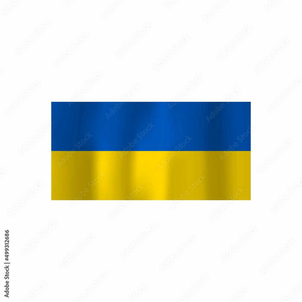 Ukraine vector flags, icon isolated on white background. Ukraine vector flags, icon isolated on white background.