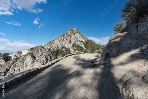 Historic Mt Lowe Road in th...