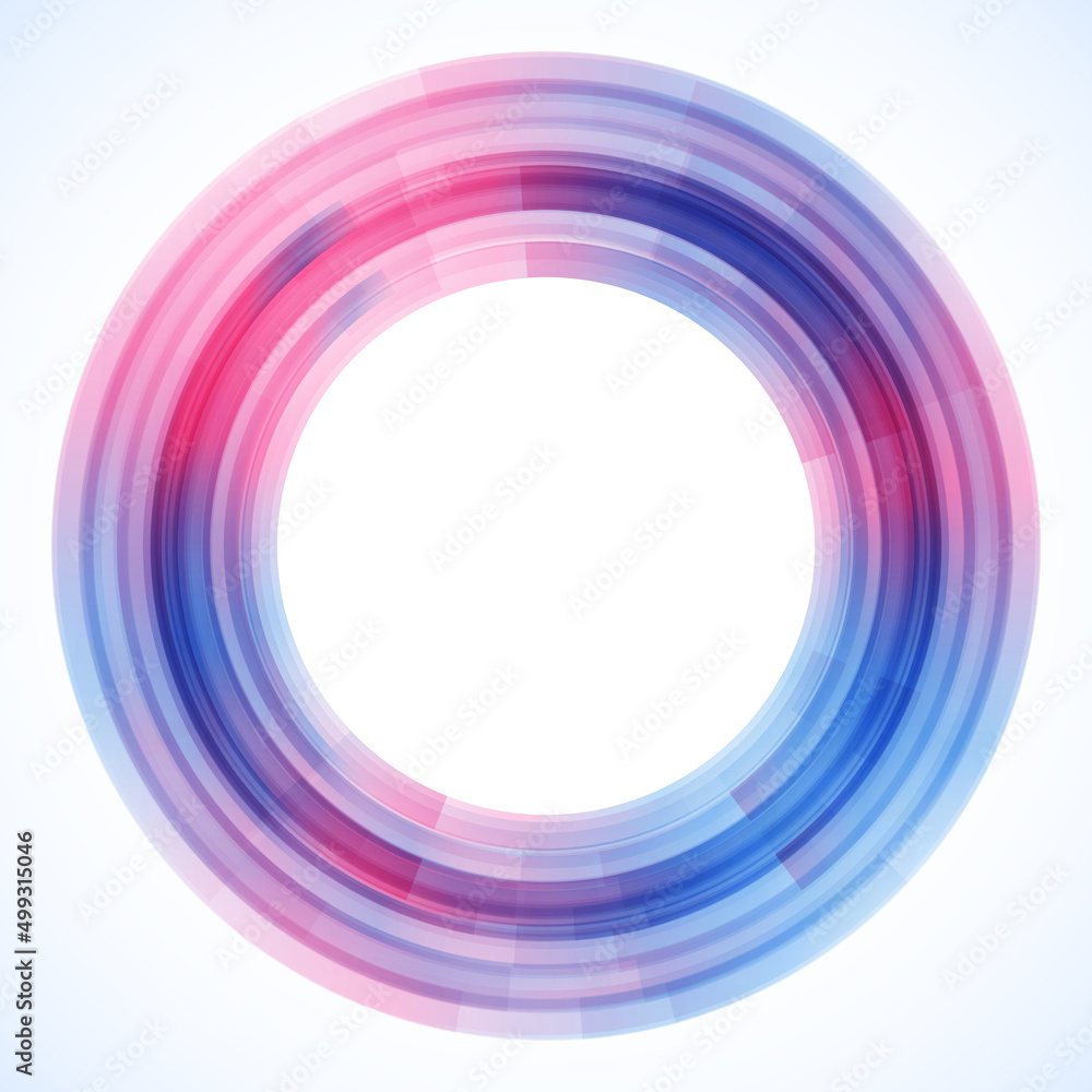 Geometric frame from circles, vector abstract background, wallpaper Geometric frame from circles, vector abstract background, wallpaper